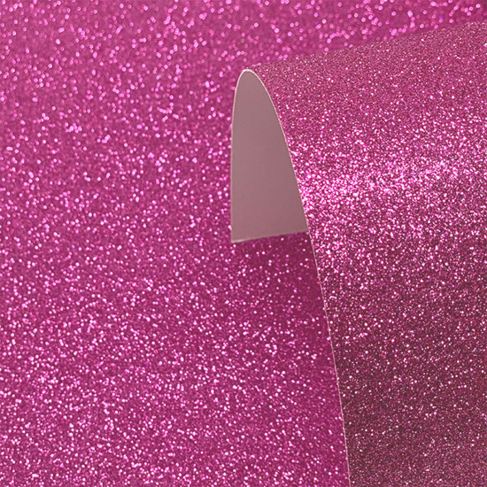 Bonzos Glitter Card Pink/Cerise