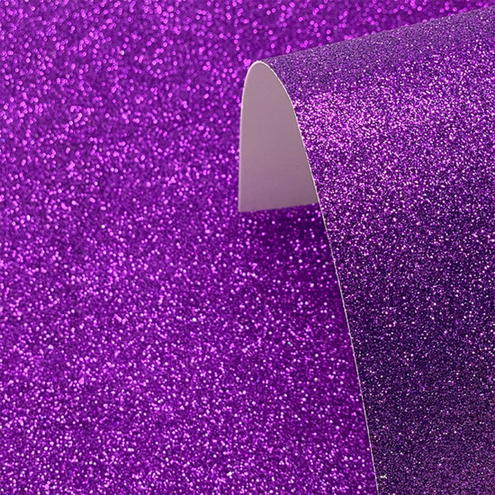 Bonzos Glitter Card Purple